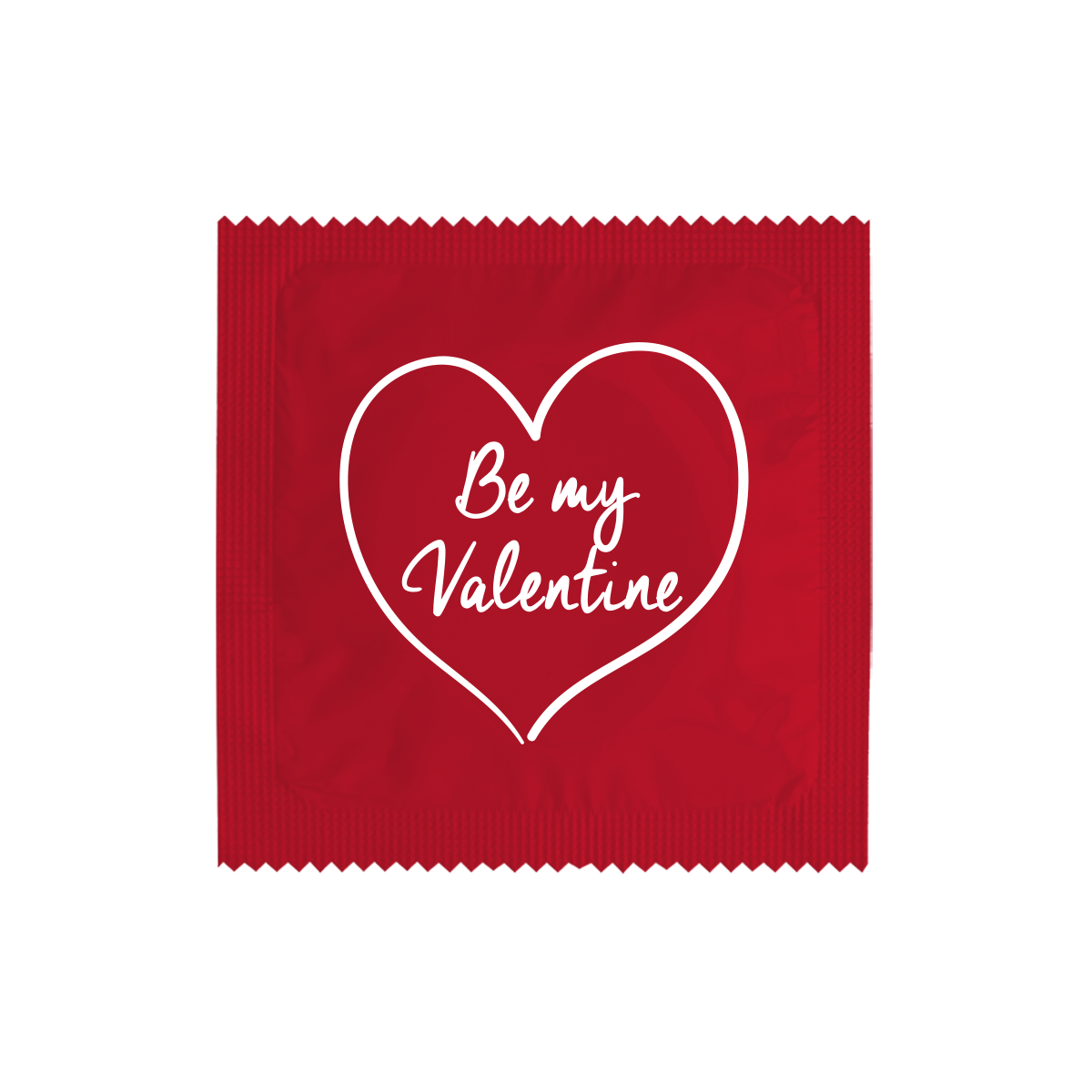 Humoristische Kondome nach Wahl - Be my Valentine