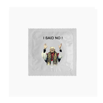 Humoristische Kondome nach Wahl - I said no!