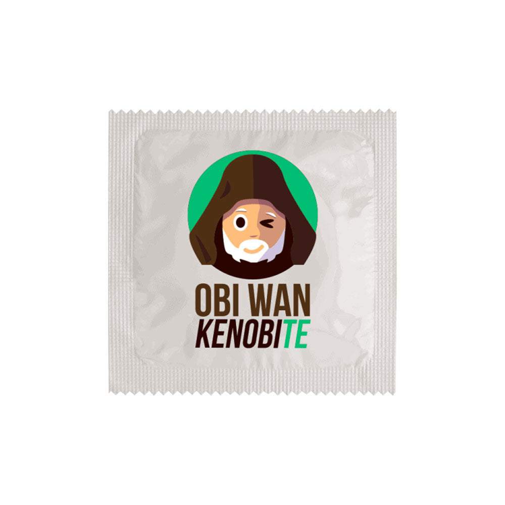 Humoristische Kondome nach Wahl - Obiwan Kenobite