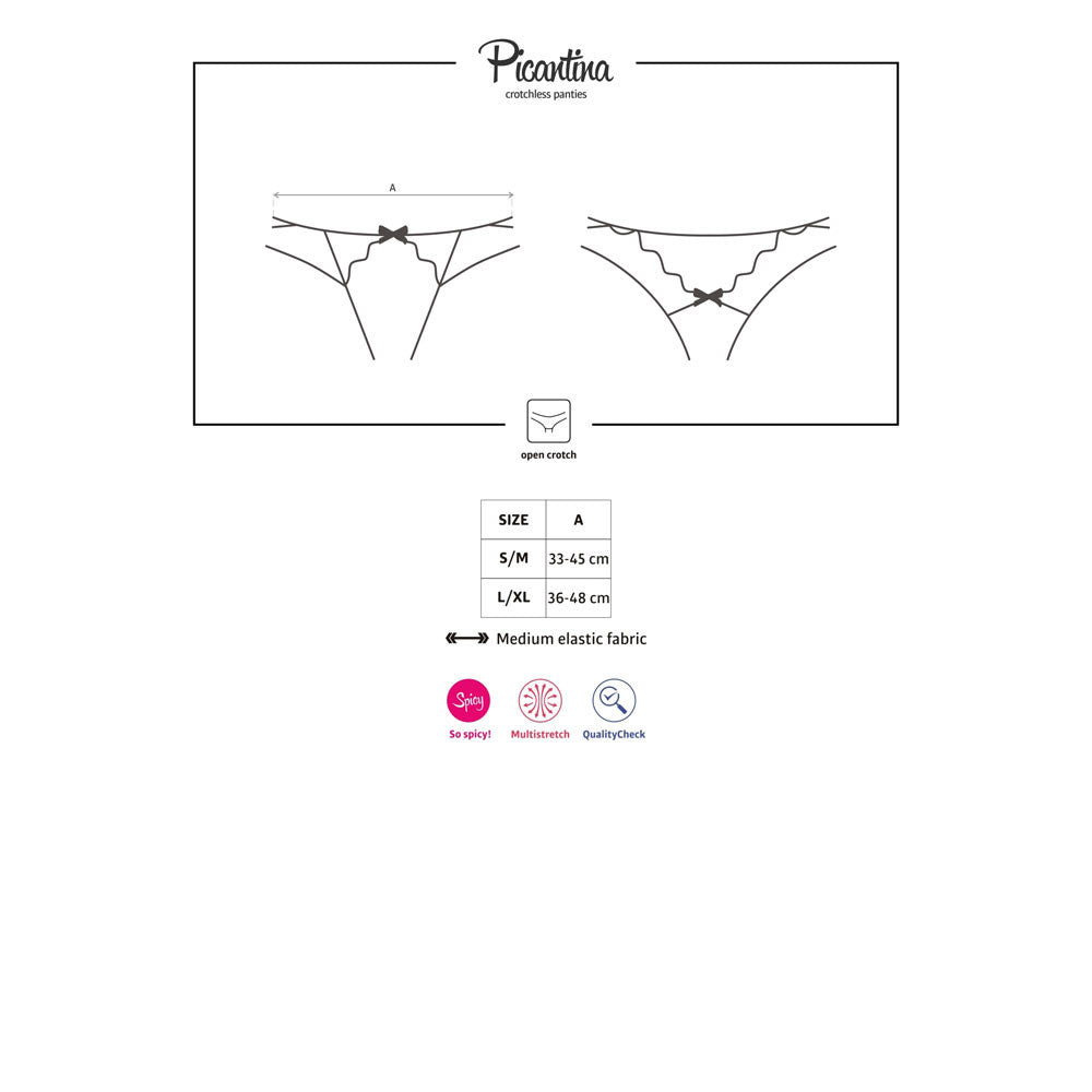 String ouvert Picantina Obsessive - S/M