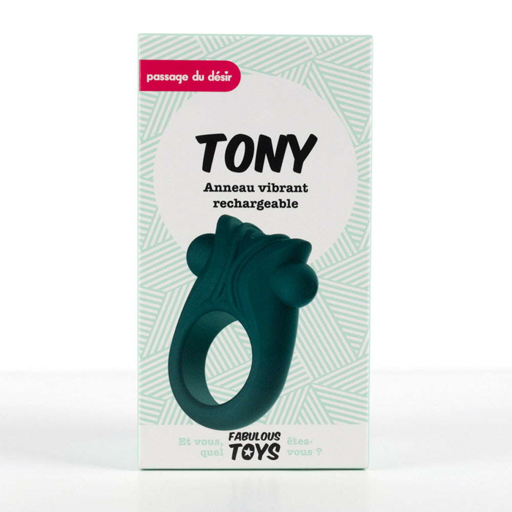 Cockring vibrant Tony - Tony cockring vibrant wondertoy