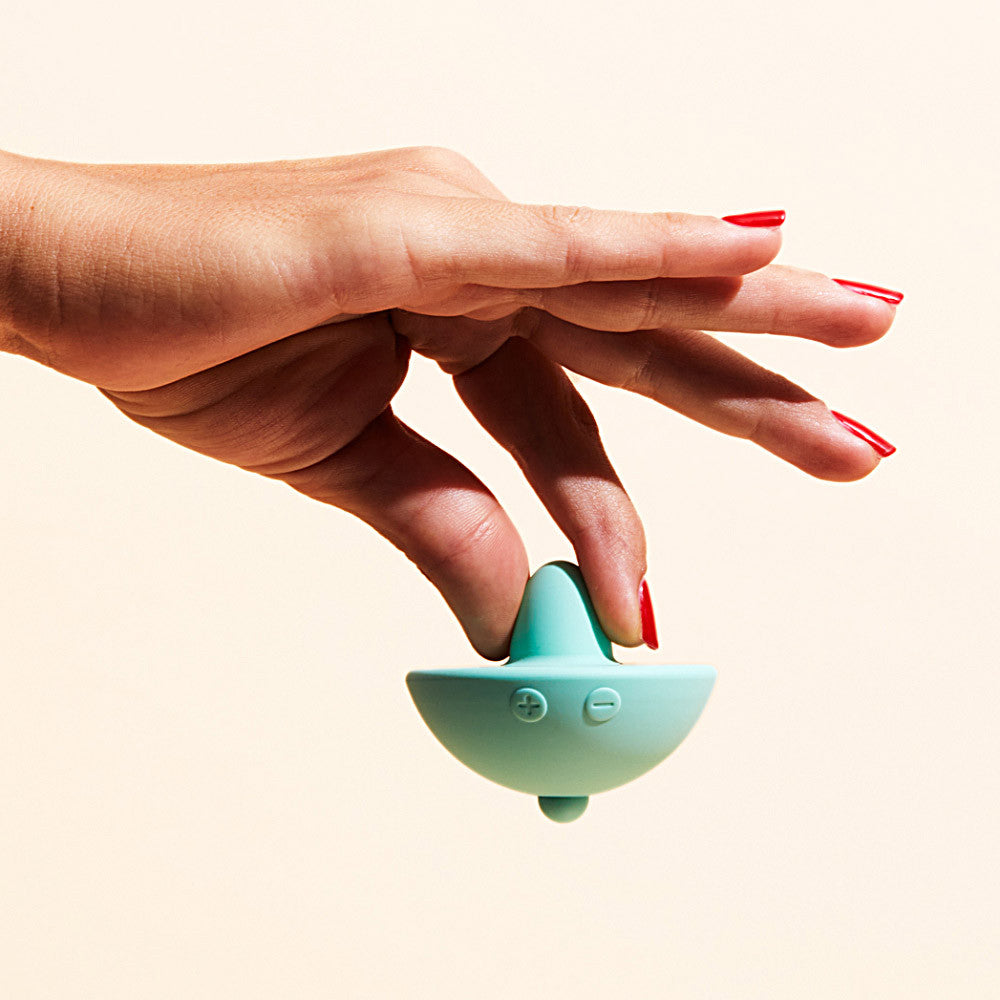 Puissante Spinning Clitoral Vibrator - Green