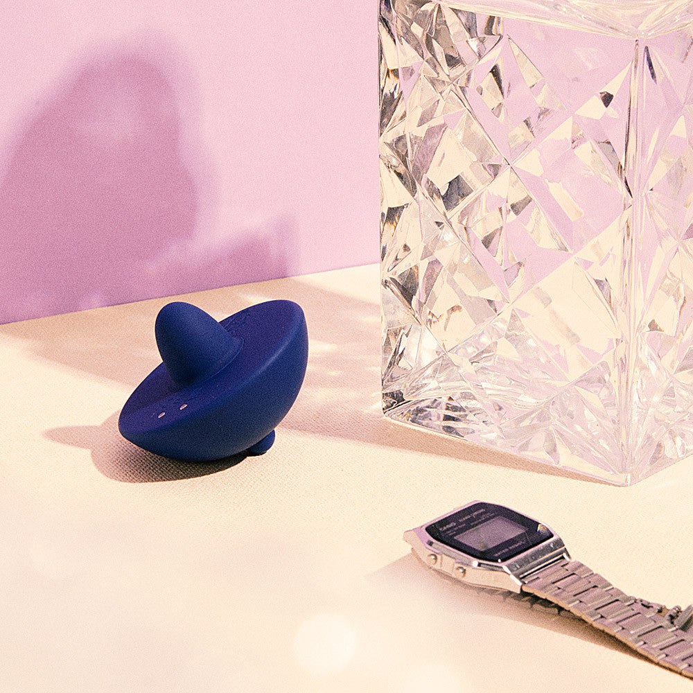 Puissante Spinning Clitoral Vibrator - Blue