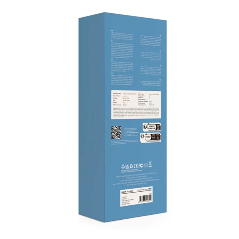 Vibromasseur va-et-vient connecté Ava Neo Svakom - Bleu clair