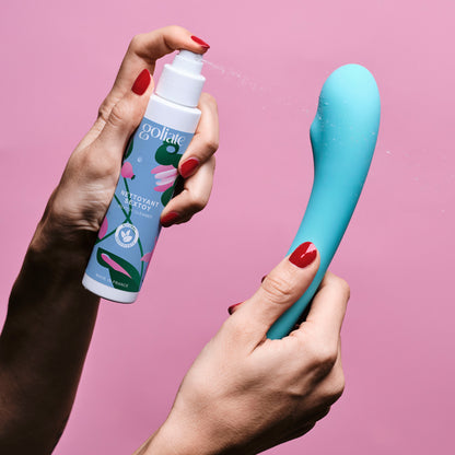 Organic disinfectant cleaner for sex toys