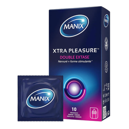 Condoms Manix XTRA PLEASURE Double ecstasy