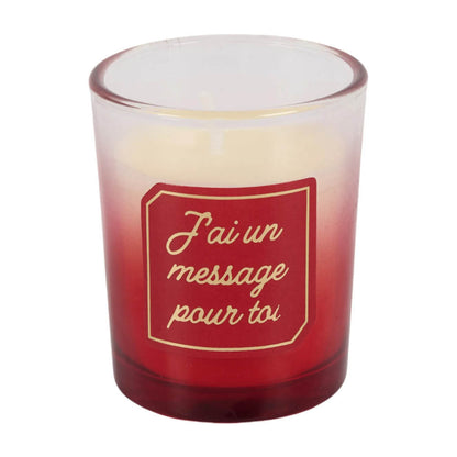 Geschenkset 6 Kerzen Liebesworte