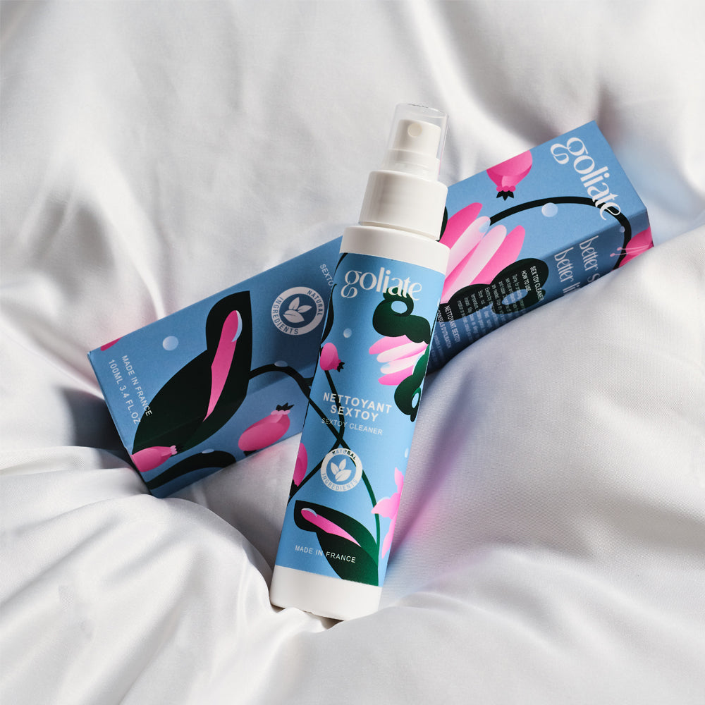 Organic disinfectant cleaner for sex toys