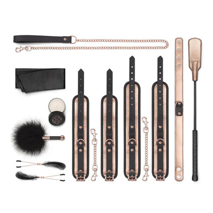 Rosy Gold – 9-piece BDSM Set 