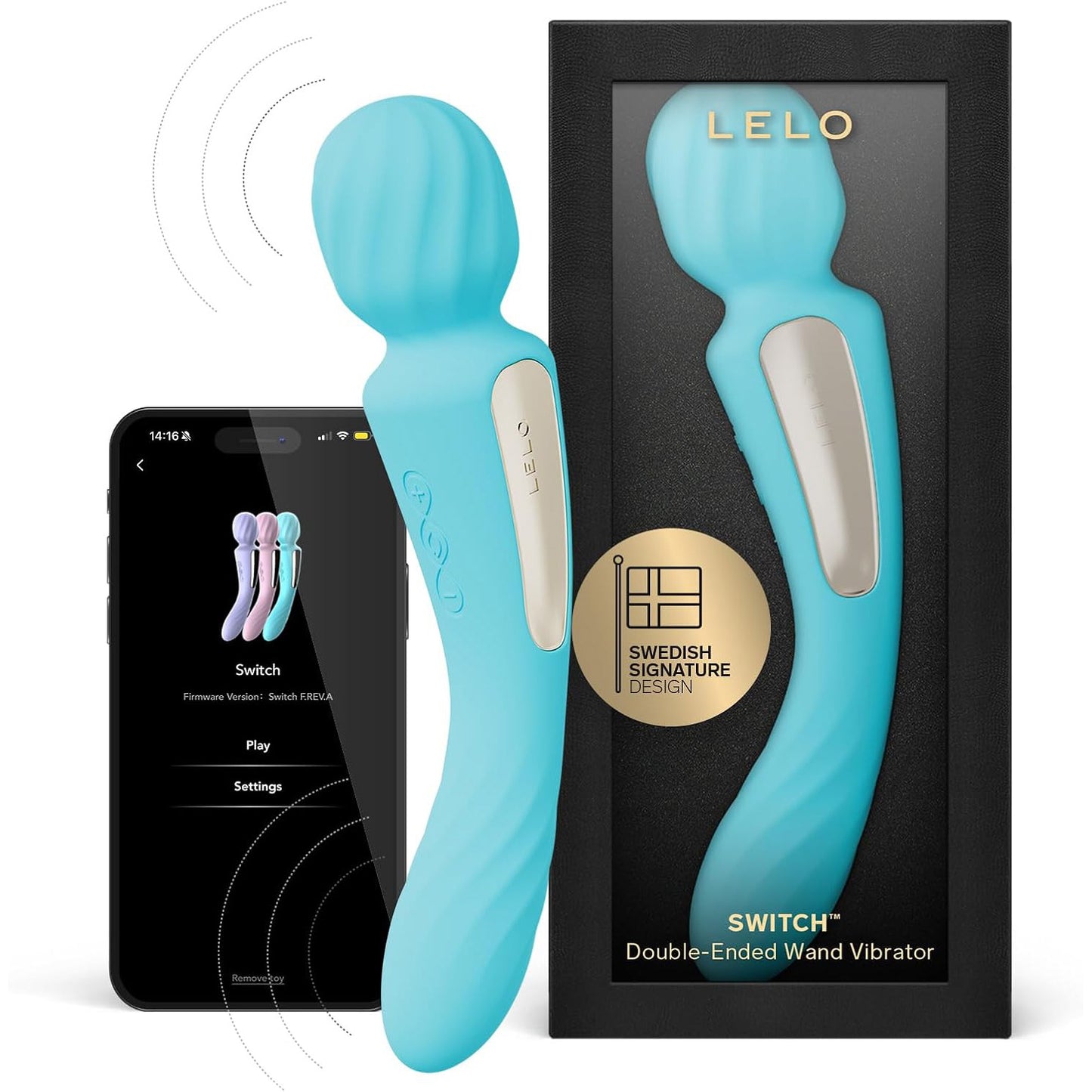Wand Switch 2-in-1 by Lelo  - Blue