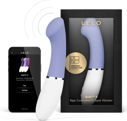 Vibro point G connected Gigi 3 of Lelo - Blue