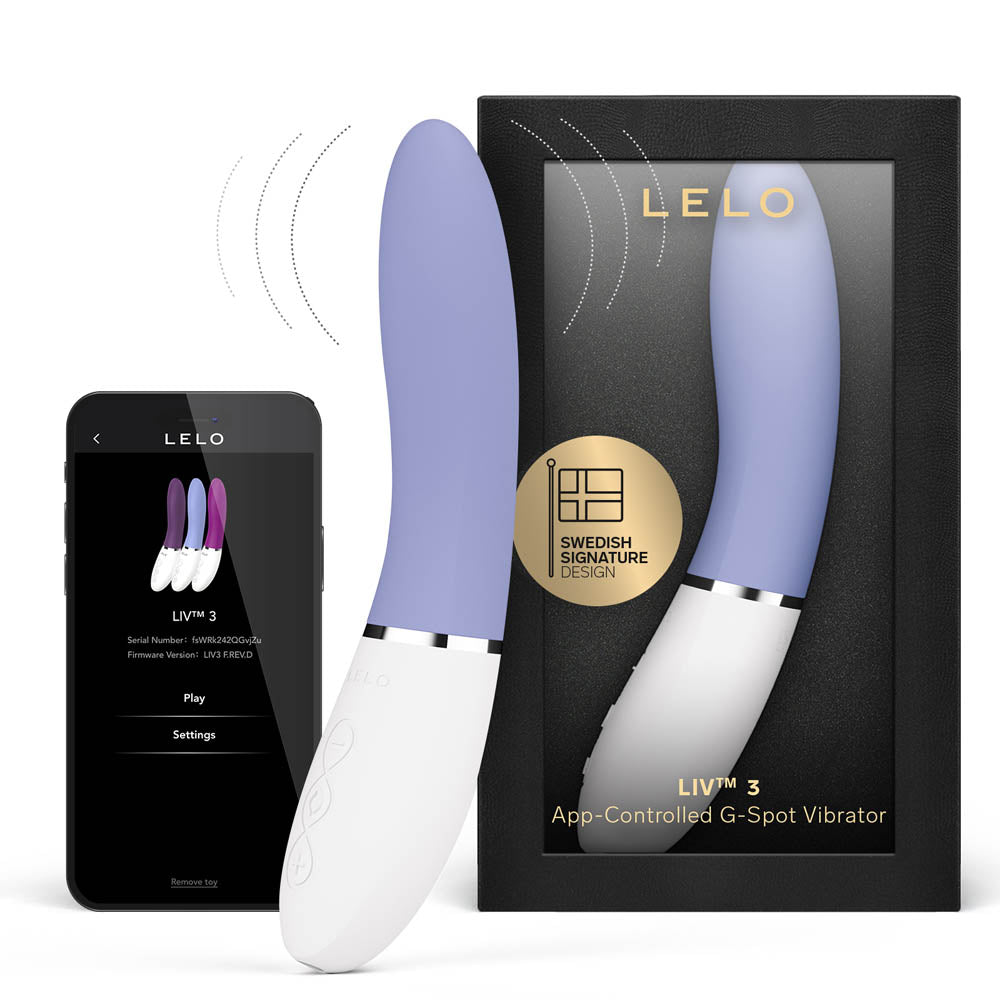 Verbonden G-spot vibrator Liv 3 Lelo - Blauw
