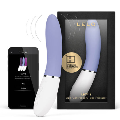 Verbonden G-spot vibrator Liv 3 Lelo - Blauw