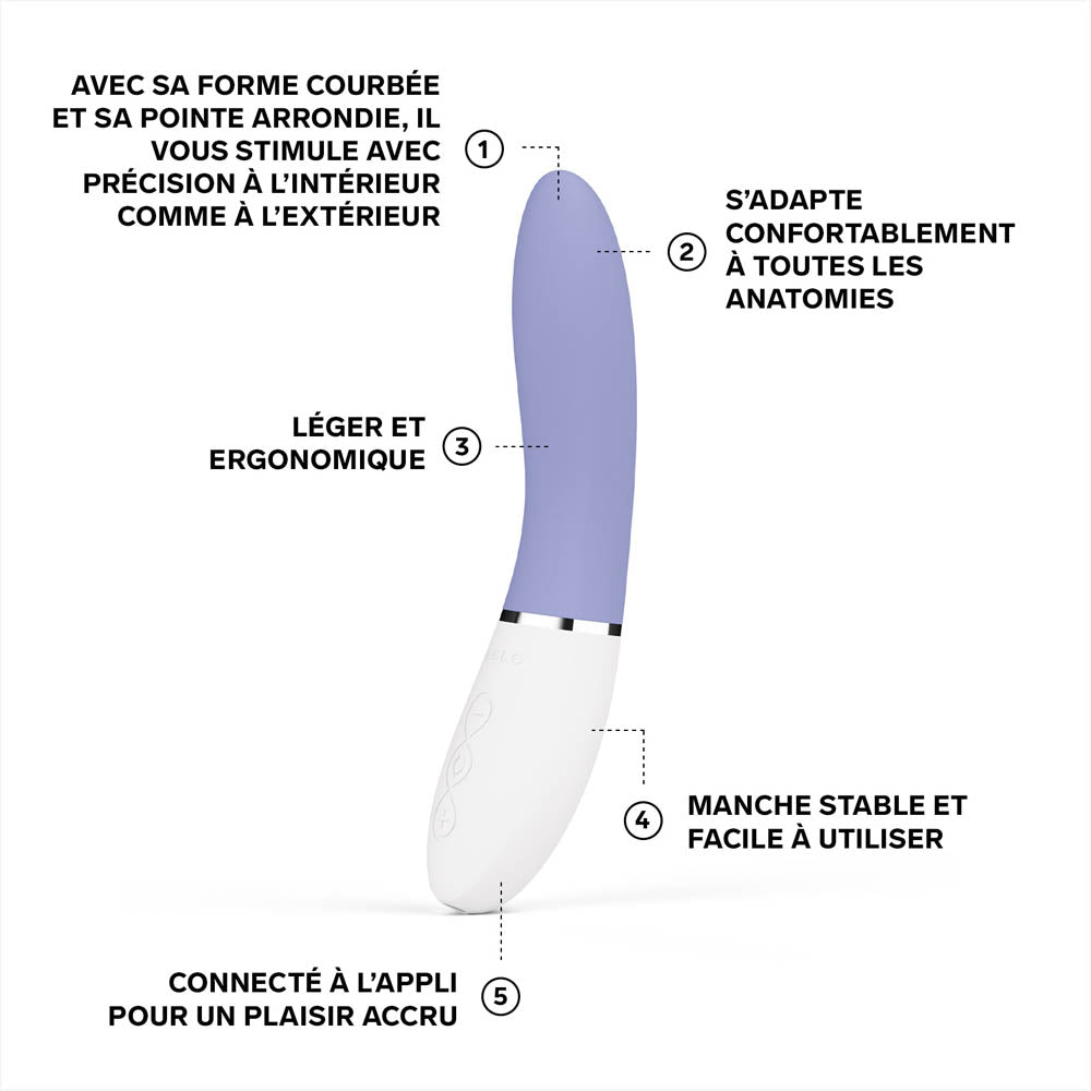 Verbonden G-spot vibrator Liv 3 Lelo - Blauw