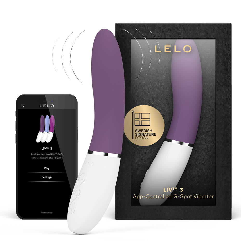 Verbonden G-spot vibrator Liv 3 Lelo - Paars