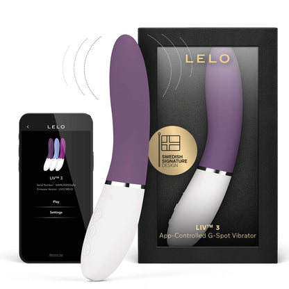 Verbonden G-spot vibrator Liv 3 Lelo - Paars