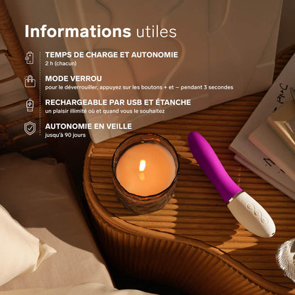 Verbonden G-spot vibrator Liv 3 Lelo - Paars
