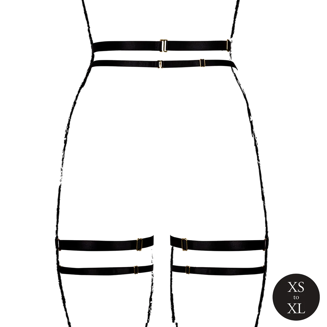 Adjustable garter belt 