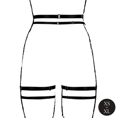 Adjustable garter belt 