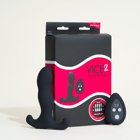 Vibrierender Prostata-Stimulator mit Fernbedienung Vice 2
