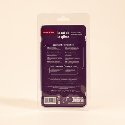 Le Roi de la Glisse intimate lube applicator
