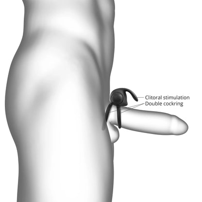 Remote -controlled vibrant ring mr & mrs vibe love to love