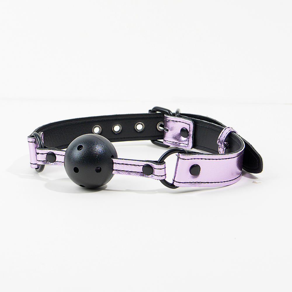 Bâillon boule Motus - Rose