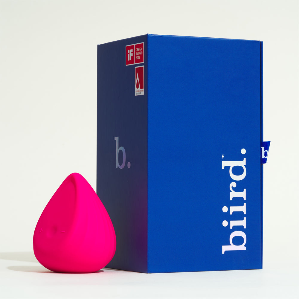 Evii vibrating roller from Biird - Pink