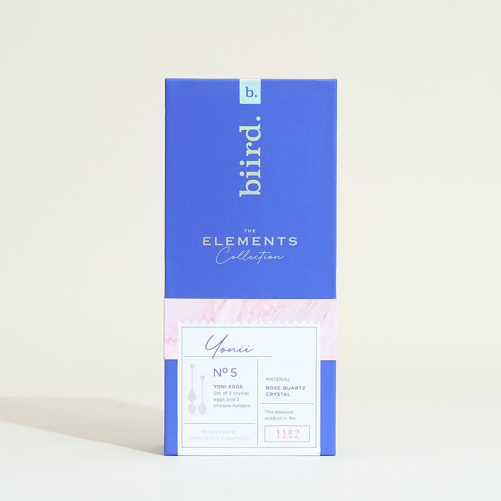 Yonii de Biird boules de kegel en quartz rose