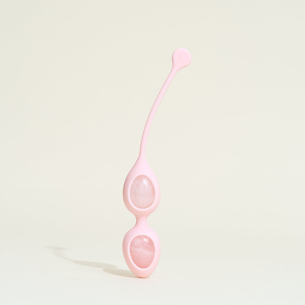 Yonii de Biird boules de kegel en quartz rose