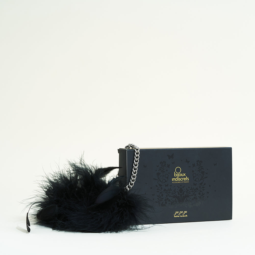 Menottes en plumes zaza Bijoux Indiscrets