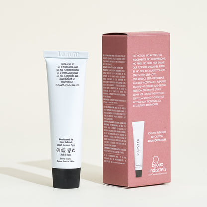 Anal gel play slow sex