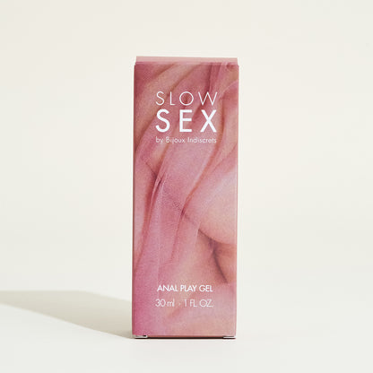 Anal gel play slow sex