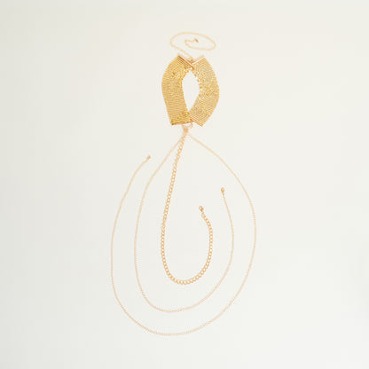 Metal desire necklace of Bijoux Indiscrets - Gold