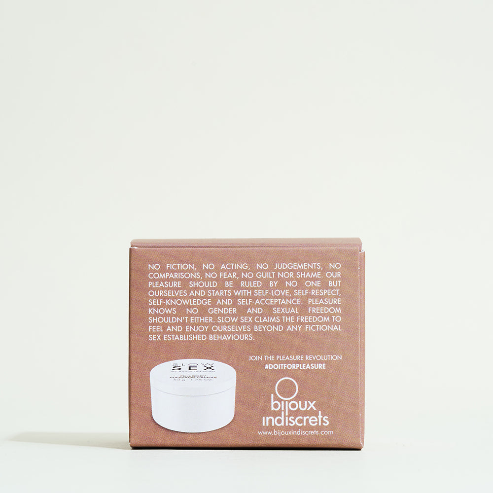 Slow Sex massage candle