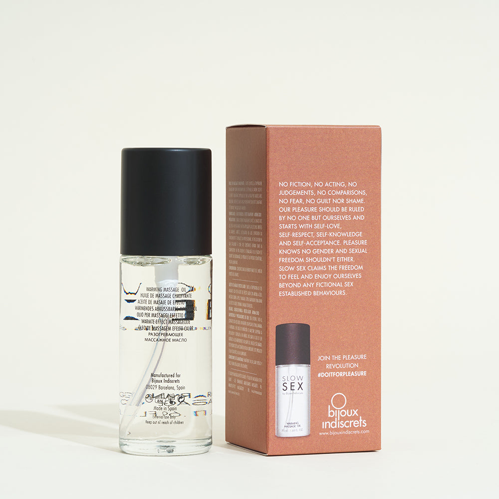 Slow Sex Heating Massage Oil