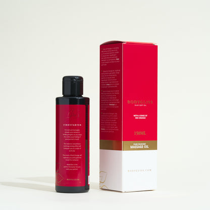 2 in 1 bodygliss massage oil - Blood orange