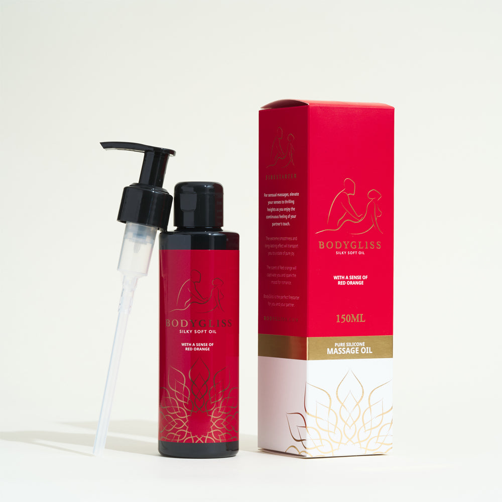 2 in 1 bodygliss massage oil - Blood orange