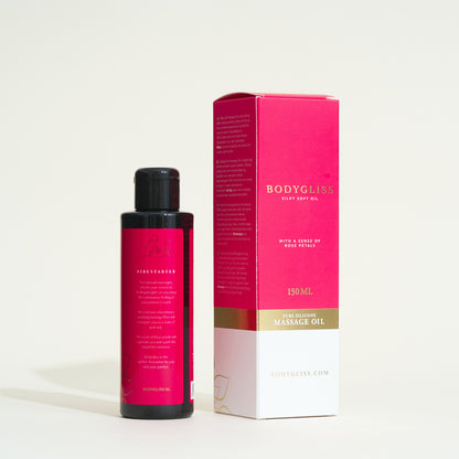 2 in 1 bodygliss massage oil - Rose petals