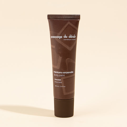 Edible chocolate body paint