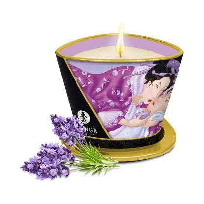 Bougie de massage Shunga - Lavande