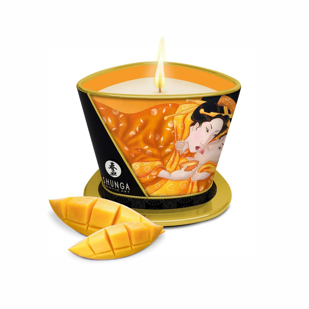 Bougie de massage Shunga - Mangue