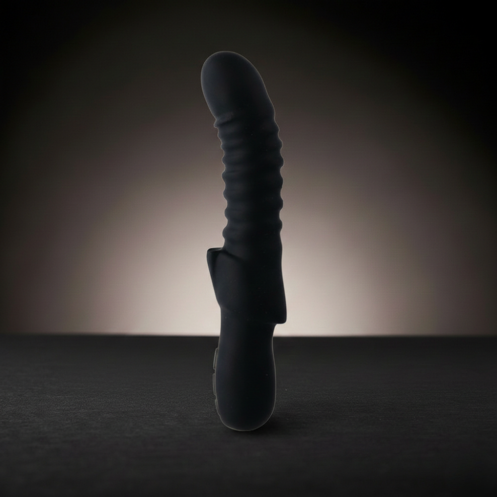 Rön Vibrator wide ribs Black Edition