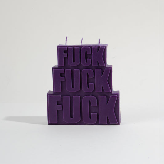Bougie Fuck Fuck Fuck Passage du Désir