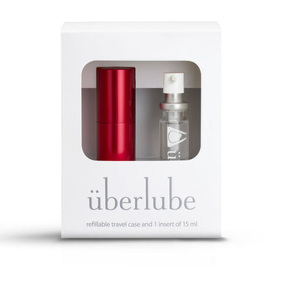 Überlube lubricant 15 ml with case - Red
