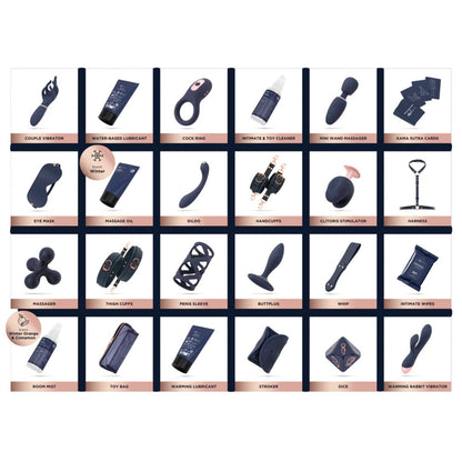 Calendrier Naughty and Nice Plaisirs dévoilés