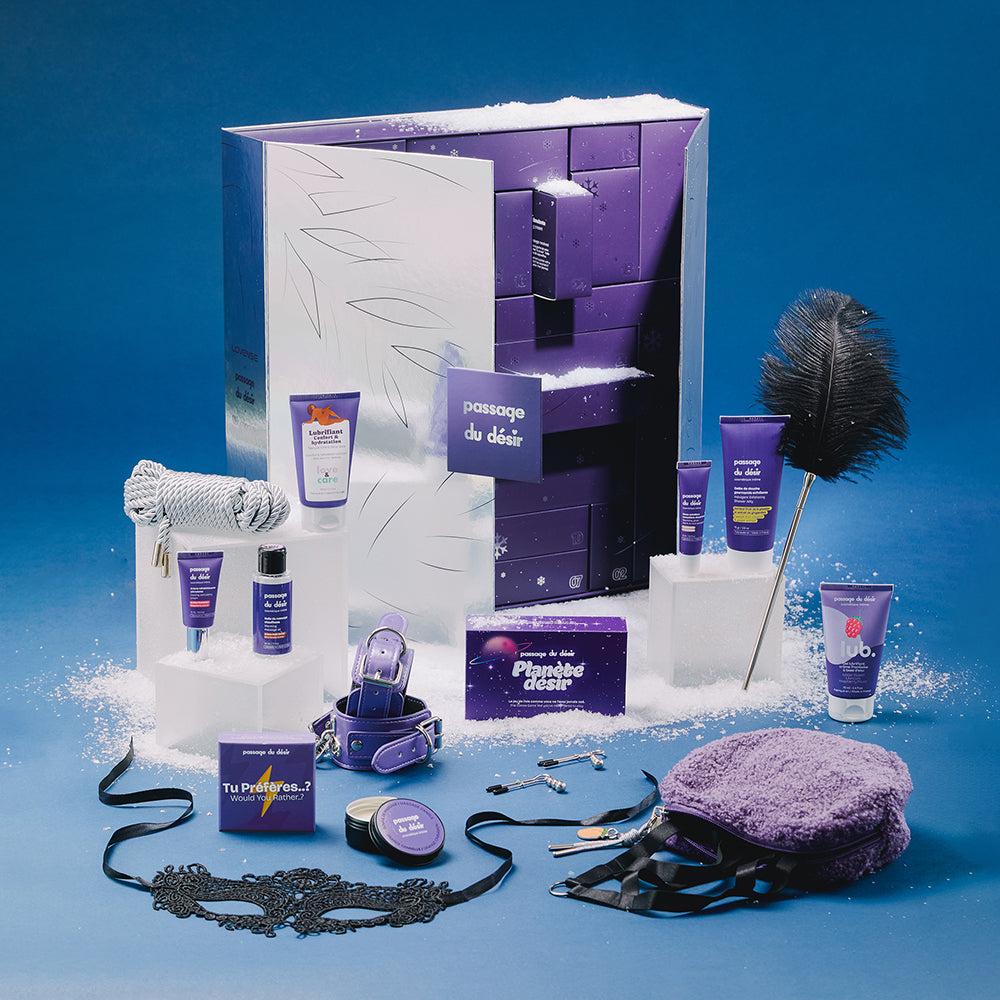 Deluxe adventskalender 2026 - Passage du Désir x Womanizer x Lovense