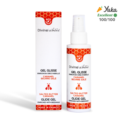 Gel glisse caramel beurre salé