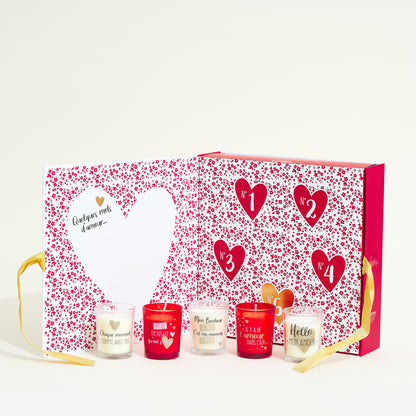 Set van 5 geurkaarsen