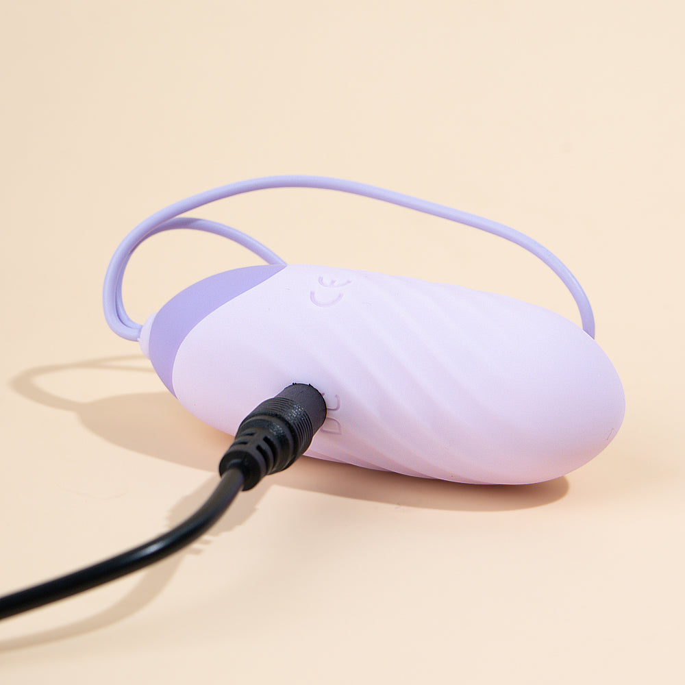 Cocotte oeuf vibrant télécommandé - Lilas